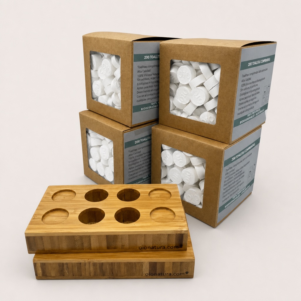 Pack Bambú Cuádruple — 800 Toallitas