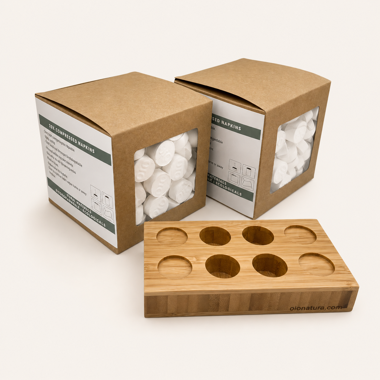 Pack Bambú Cuádruple — 400 Toallitas