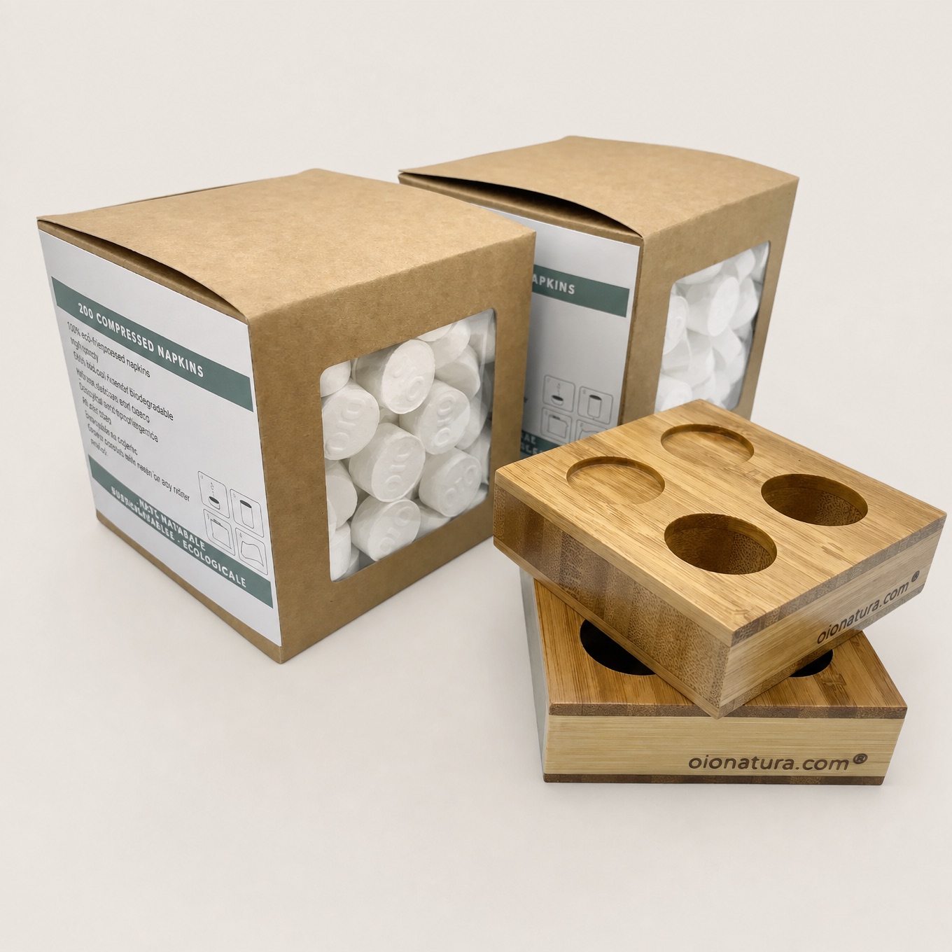 Pack Bambú Dúo — 400 Toallitas